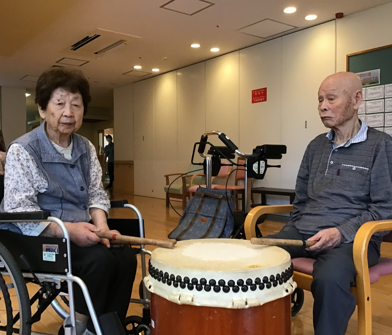きらめきの街 西ユニット 和太鼓レク