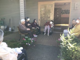 屋外活動◎花みずき泉館◎