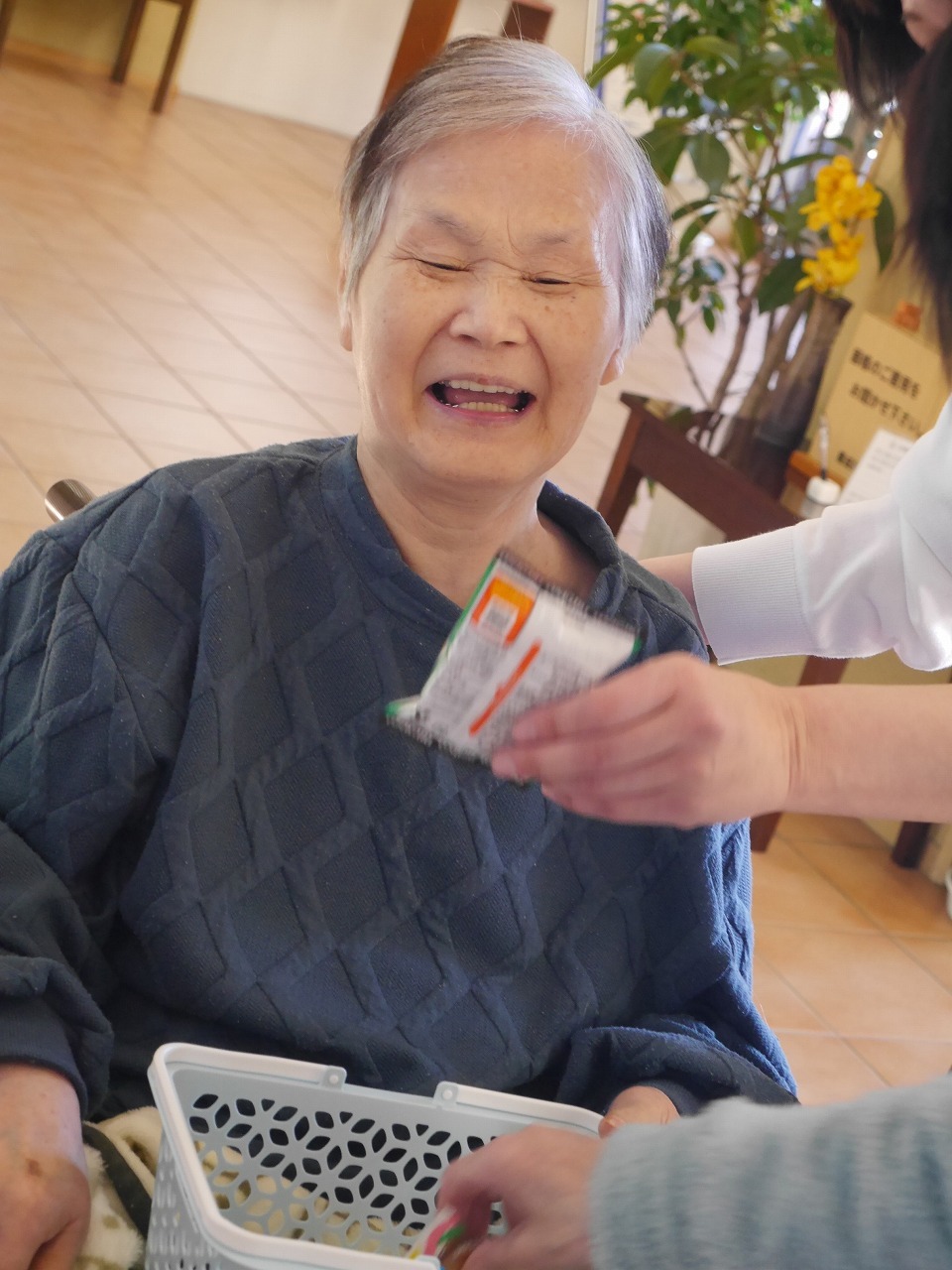 ☆駄菓子レクの様子☆
