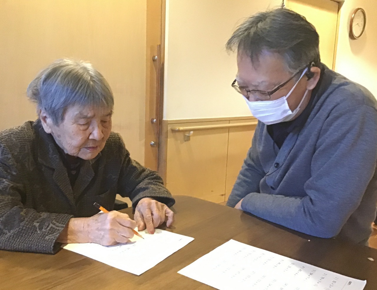ほほえみの街　西ユニット　☆脳トレを日課に☆