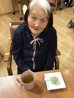 野の花～和菓子レク開催☆～
