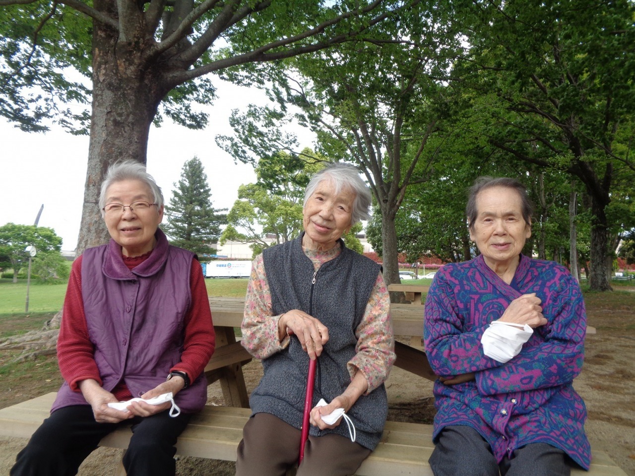 公園にお出かけ☆花みずき幸館☆