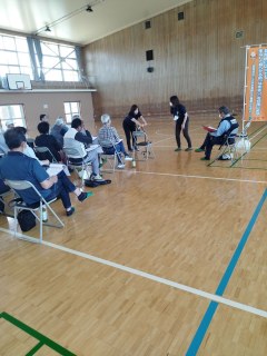 認知症高齢者声掛け訓練を行いました