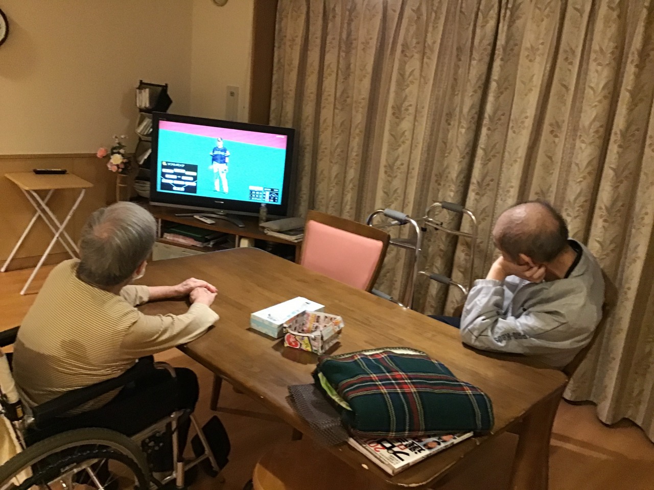 ほほえみ西　野球観戦