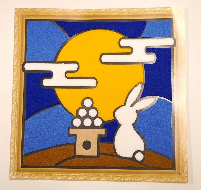 フェルトで貼り絵を作ります~ショートステイ~