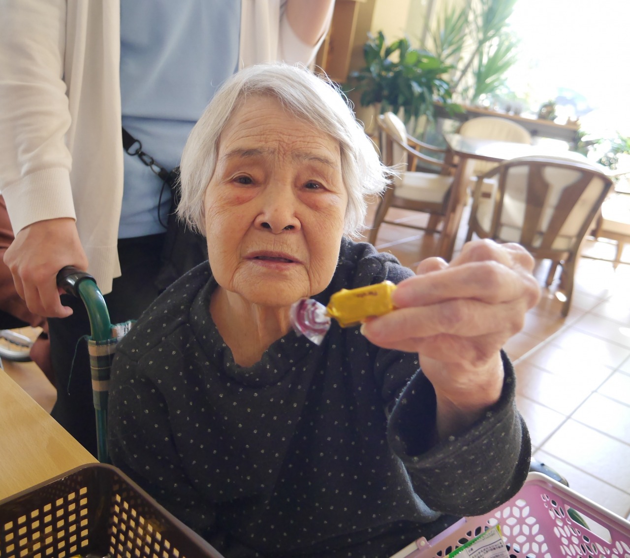 駄菓子レク☆かがやきフロア☆