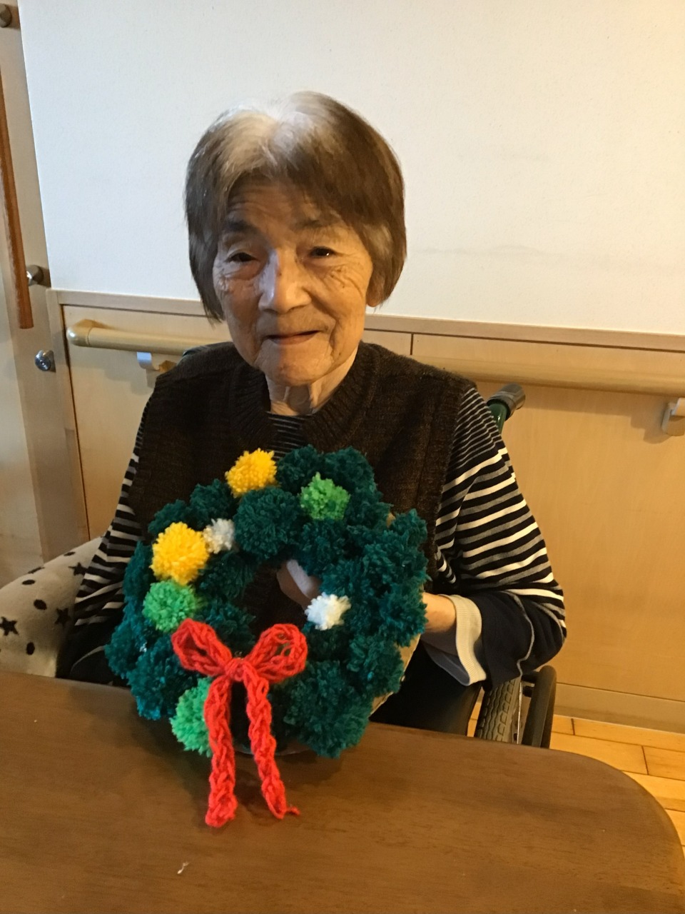 クリスマスリース作り～きらめき西～