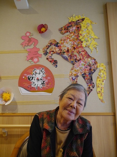 ショートステイ野の花　謹賀新年