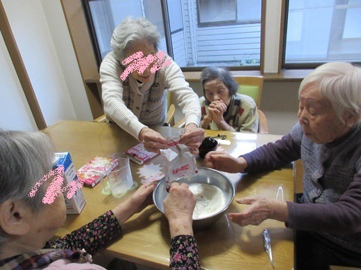 日常風景♡おやつ作り◎花みずき泉館◎