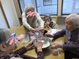 日常風景♡おやつ作り◎花みずき泉館◎